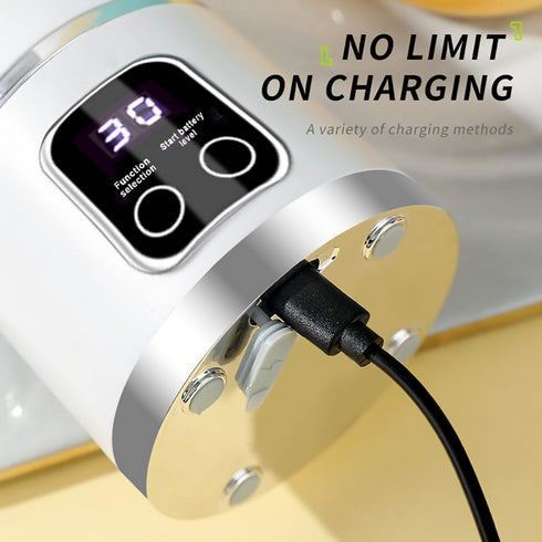 Mini Portable Electric Fruit Juicer.